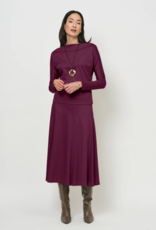 LaSalle Panel Skirt Purple