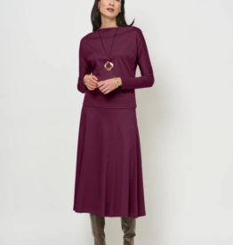 LaSalle Panel Skirt Purple