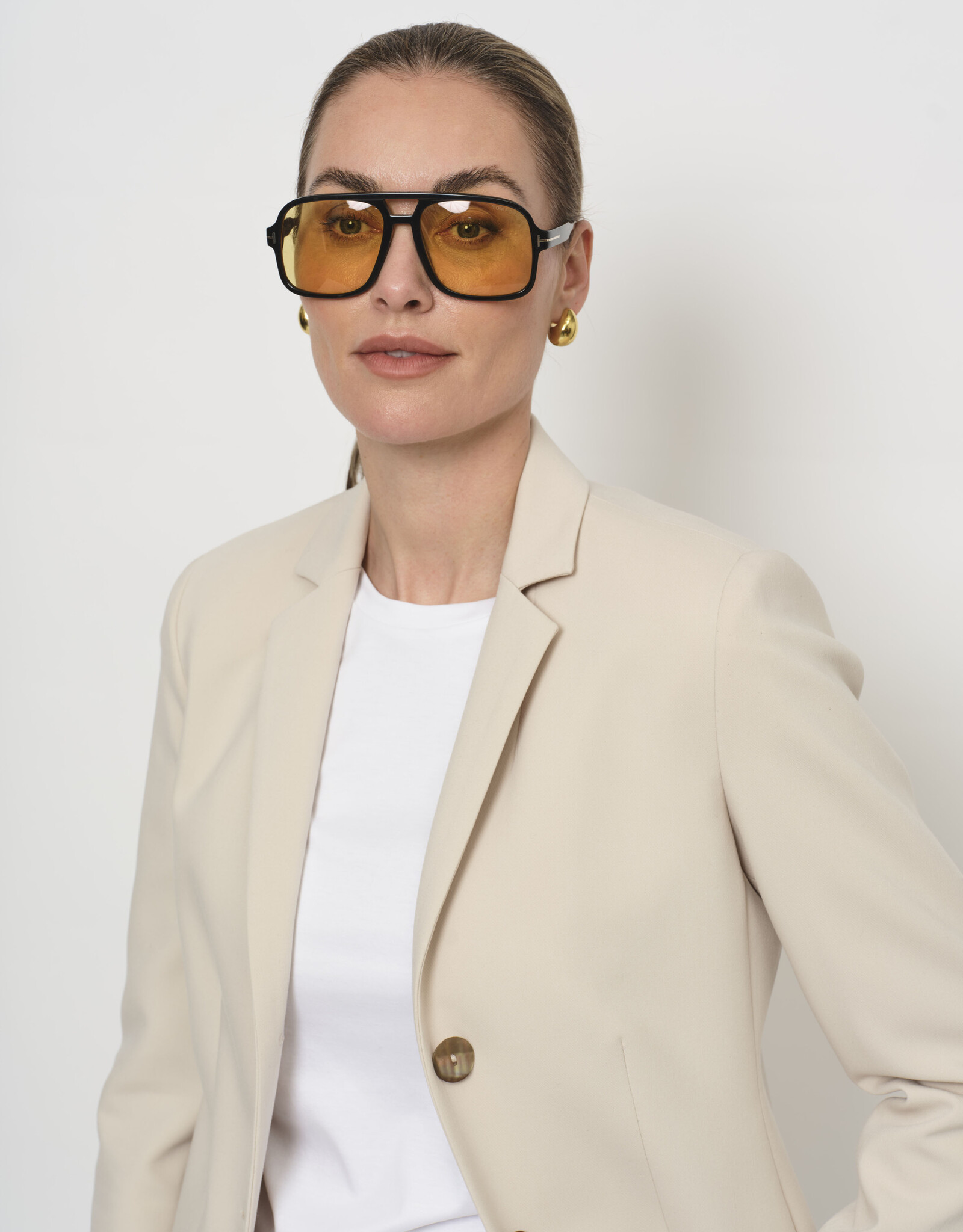LaSalle Slim Fit Blazer Natural