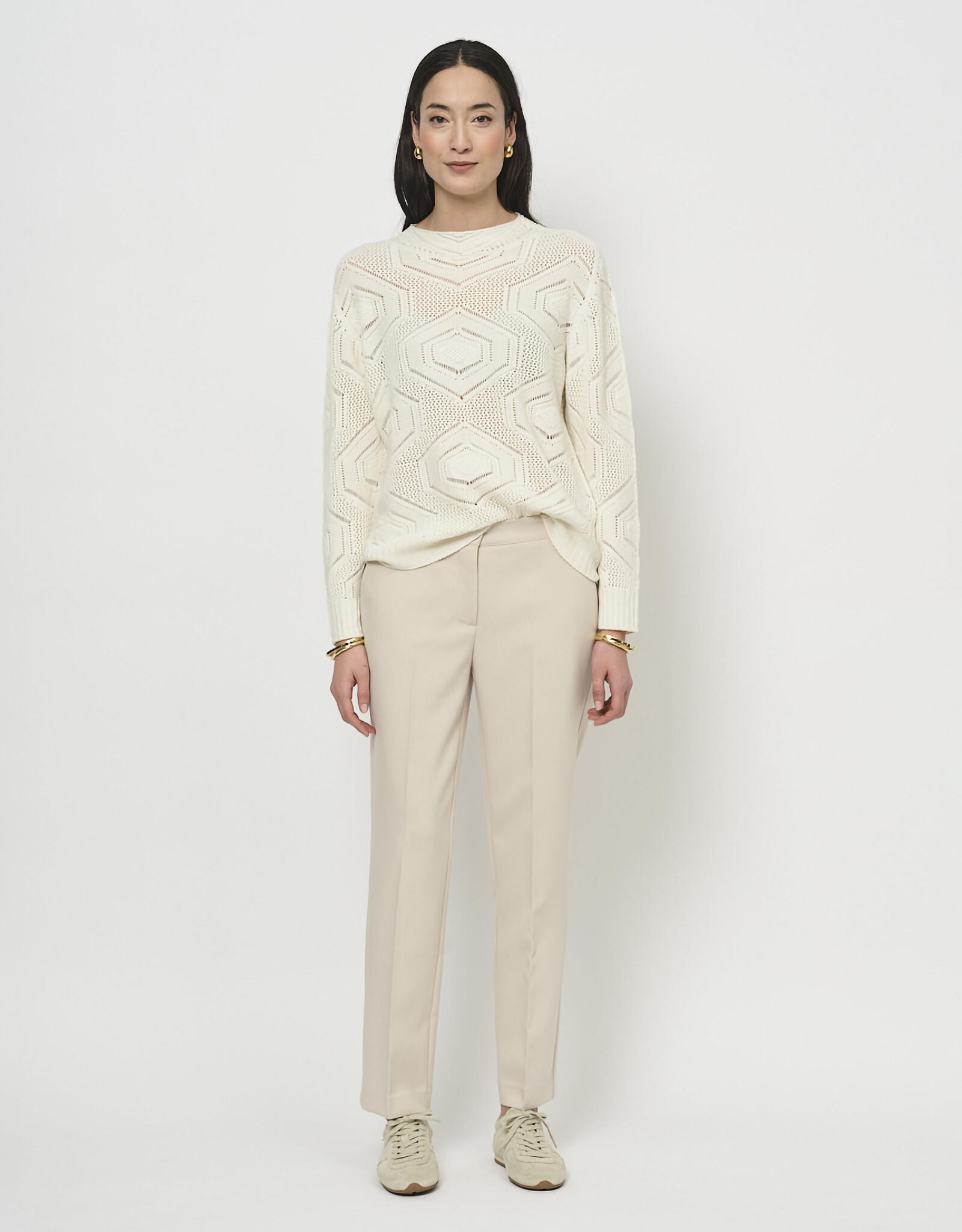 LaSalle Slim Fit Trouser Natural.
