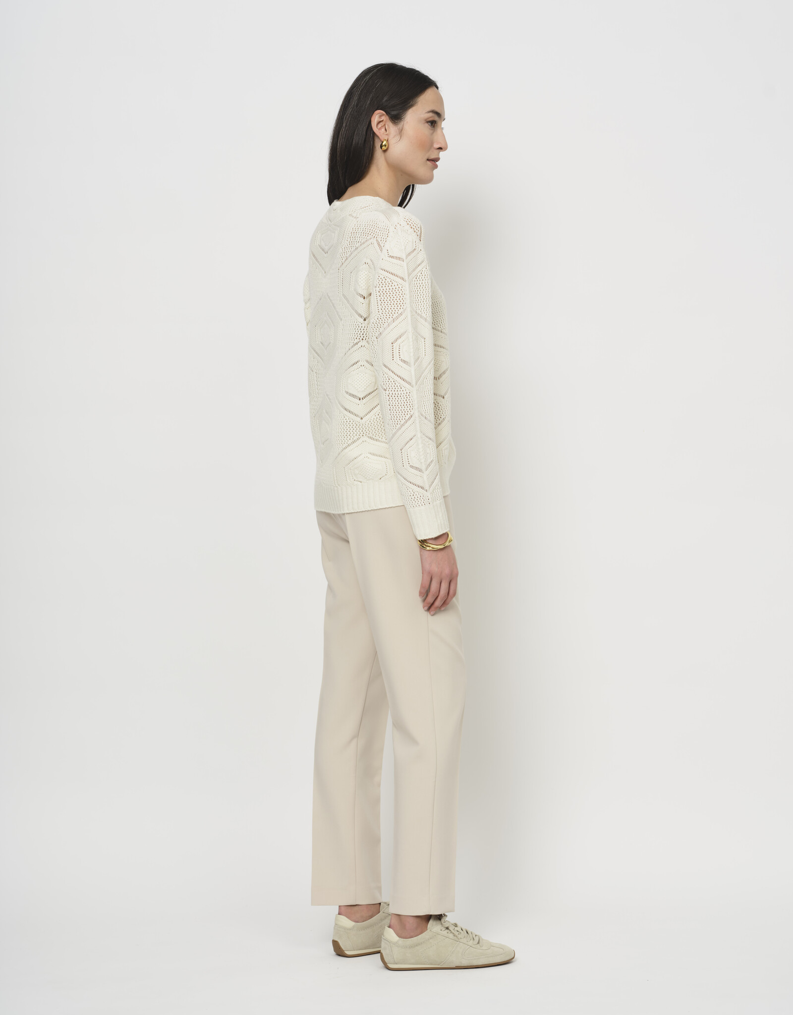 LaSalle Slim Fit Trouser Natural.