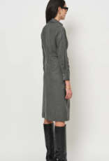 LaSalle Jurk Kraagje en Strik Grey