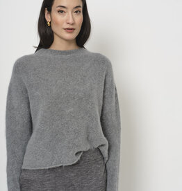 LaSalle Pullover ronde Hals Alpaca Grey