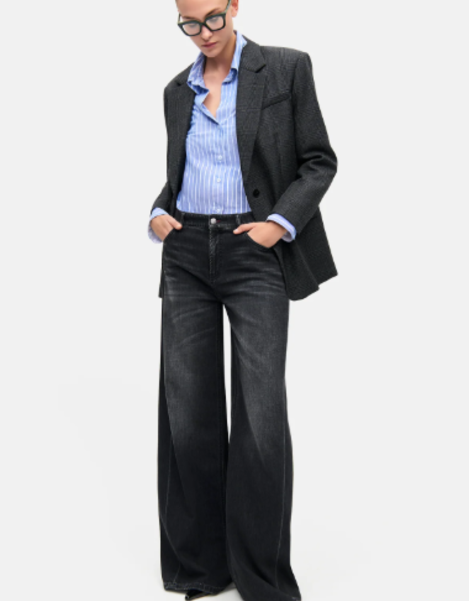 Cambio Palazzo Patch Rigid Dark Used