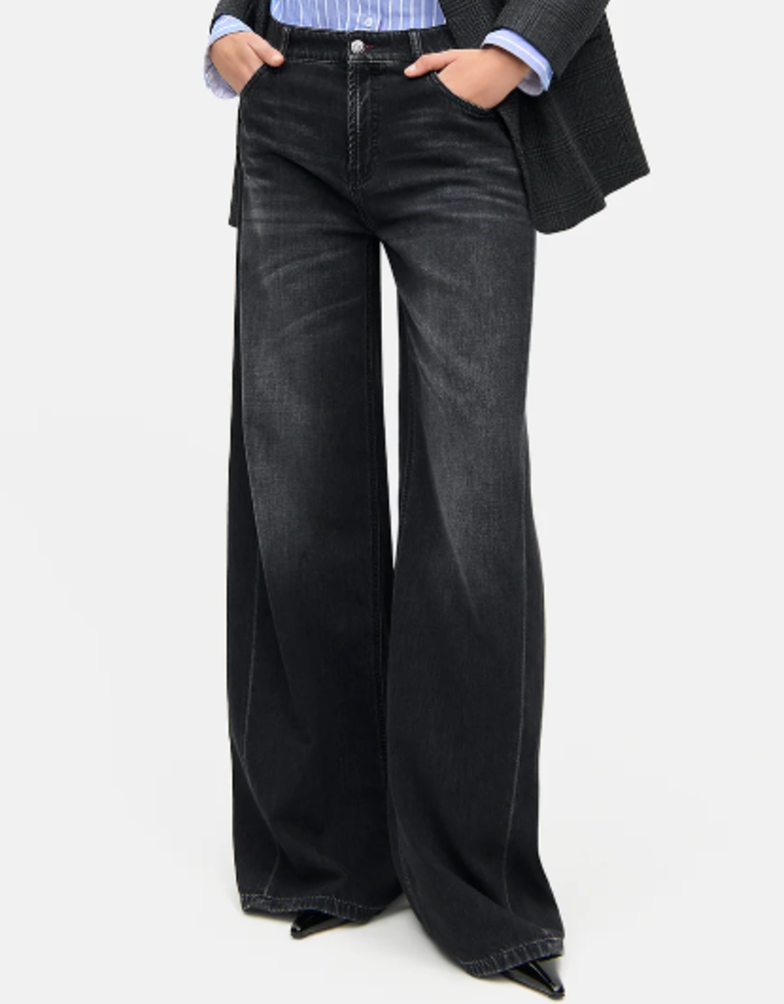 Cambio Palazzo Patch Rigid Dark Used