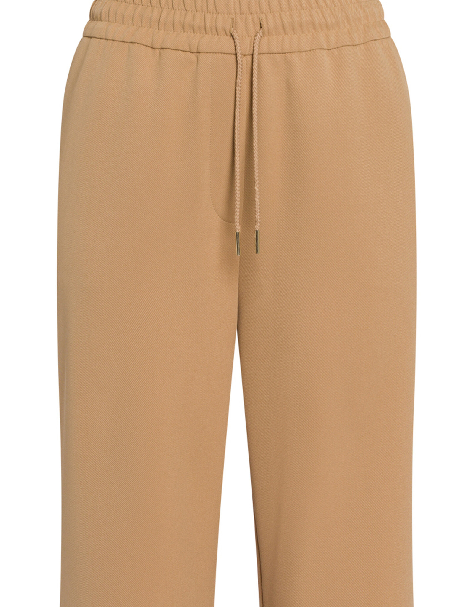 Marc Aurel Pantalon Met Koord Zakjes Achter Beige