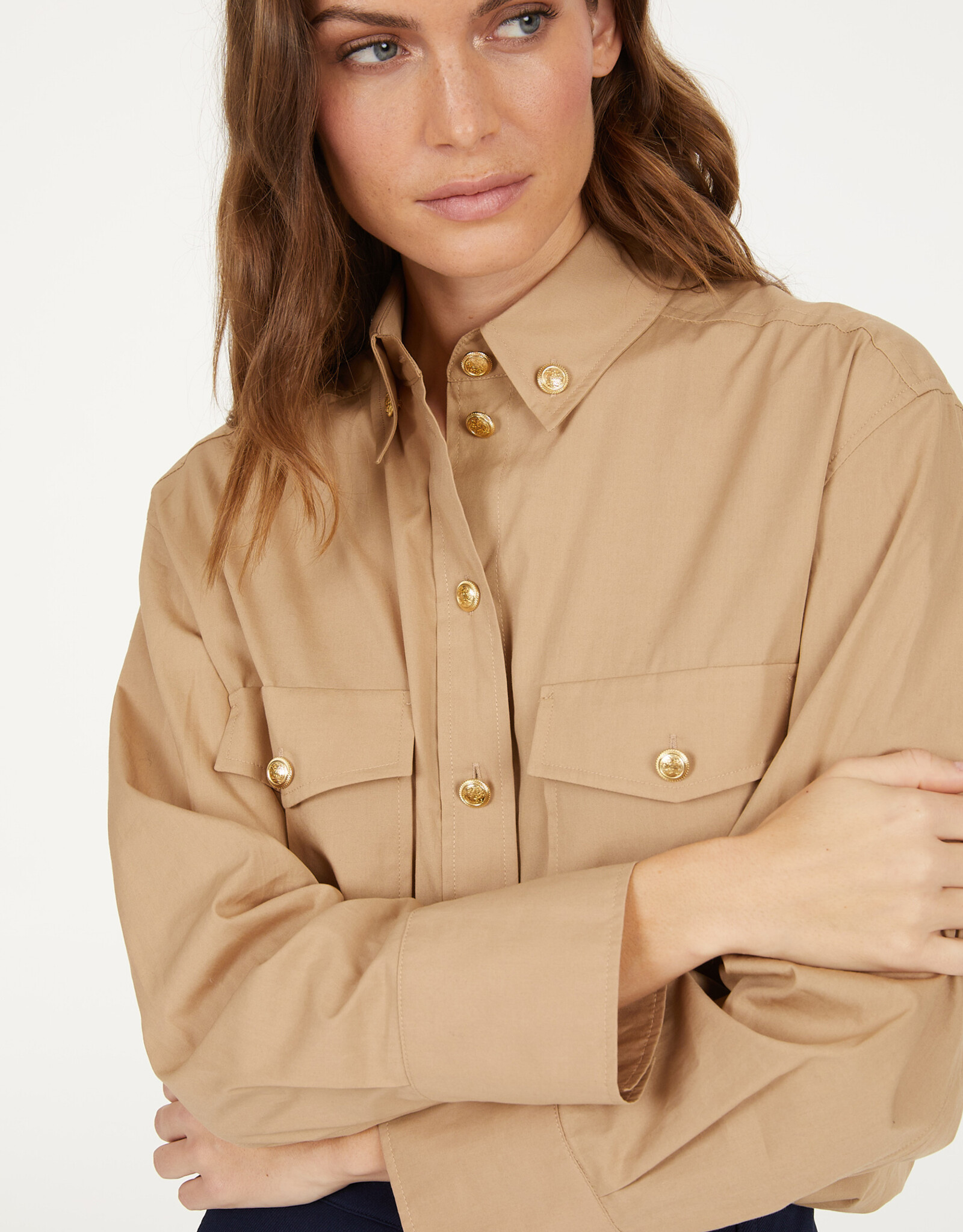 Marc Aurel Blouse Camel