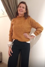 JcSophie Jupiter Pullover Turtle Hals Golden Brown