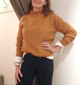 JcSophie Jupiter Pullover Turtle Hals Golden Brown JcSophie Jupiter Pullover Turtle Hals Golden Brown
