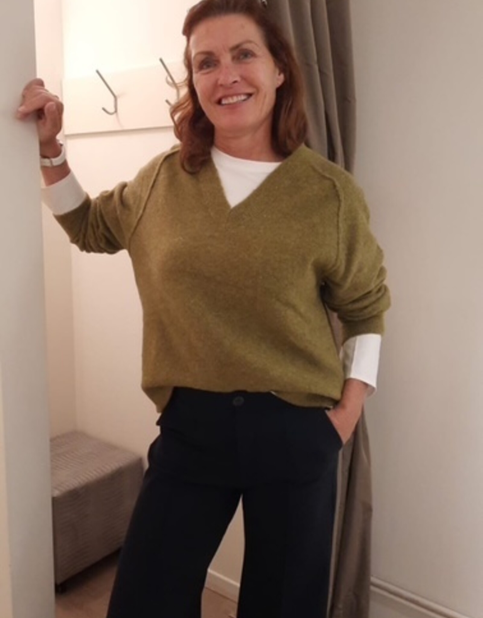 JcSophie Jourdan Pullover Olive green.