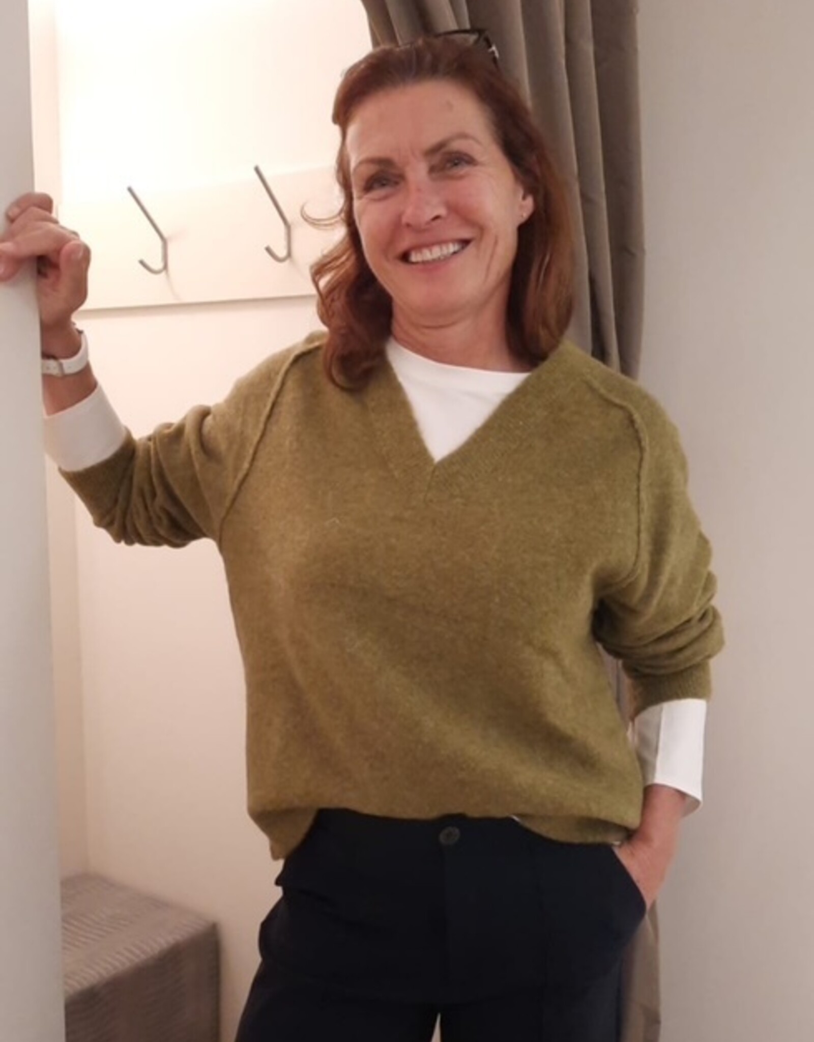 JcSophie Jourdan Pullover Olive green.