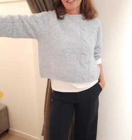 JcSophie Pullover Joy Met Kabel  L Blauw JcSophie Pullover Joy Met Kabel  L Blauw