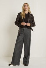 Para MI Cloë Elastic Pinstripe Anthracite L32.