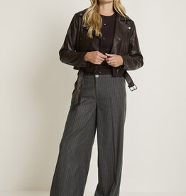 Para MI Cloë Elastic Pinstripe Anthracite L32.