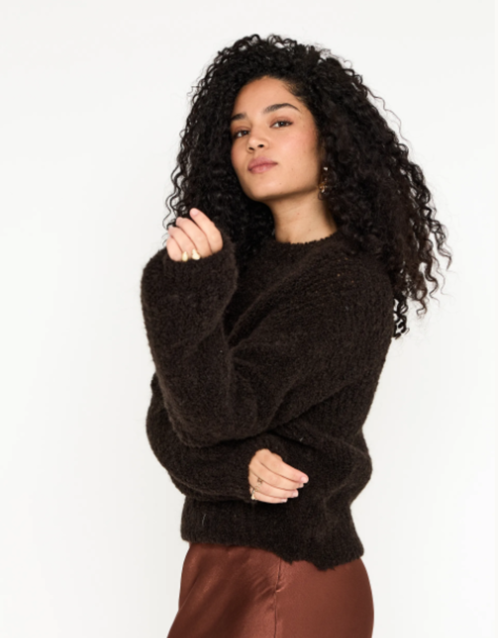 Bellamy Pullover Ariadne Dark Brown
