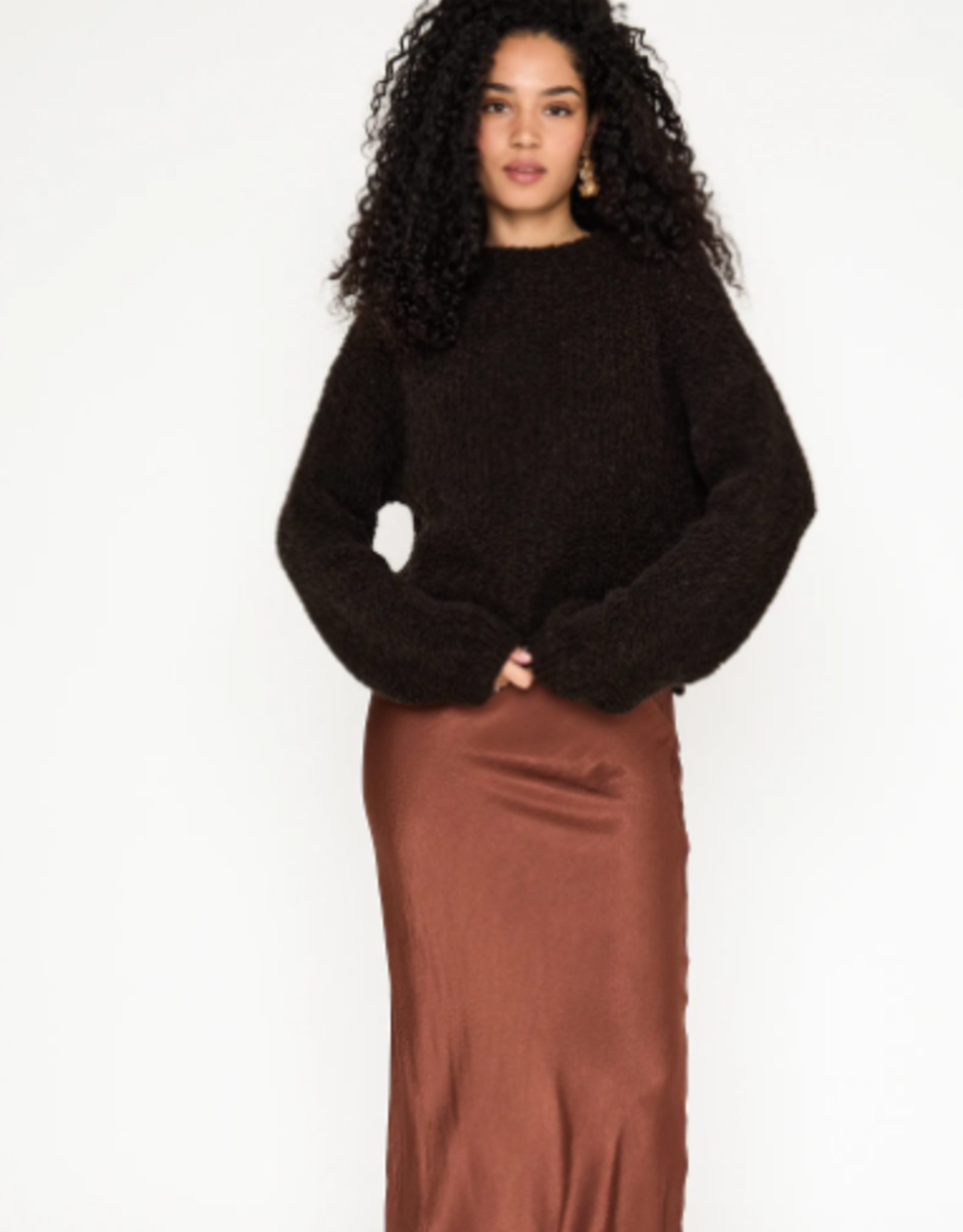 Bellamy Pullover Ariadne Dark Brown