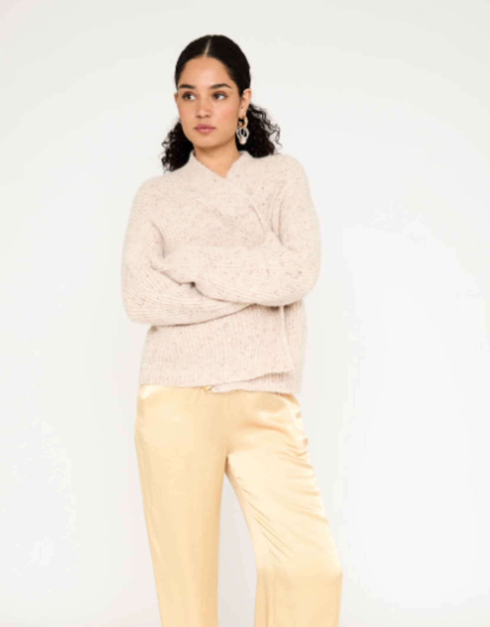 Bellamy Vest Michelle Cream Melee