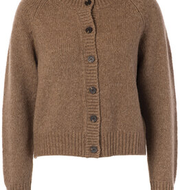JcSophie Vest Kort Jules  Ronde Hals Caramel