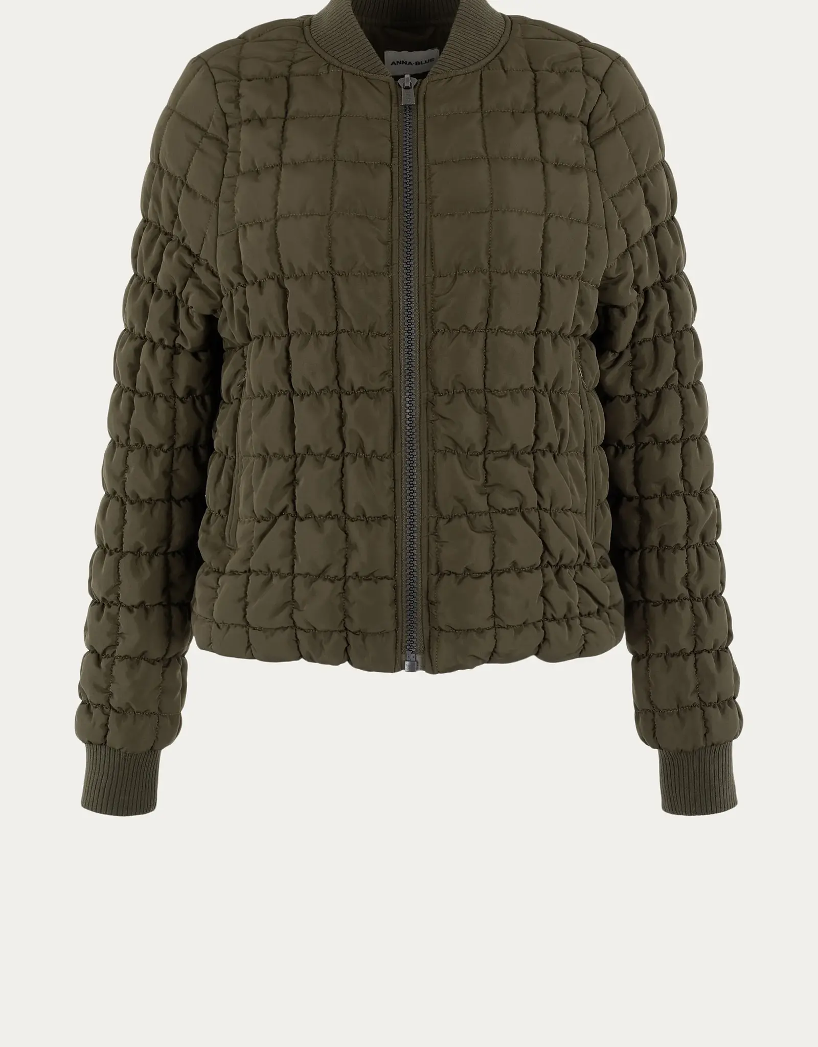 Anna Blue Jack Jackie Gewatteerd Olive