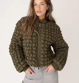 Anna Blue Jack Jackie Gewatteerd Olive
