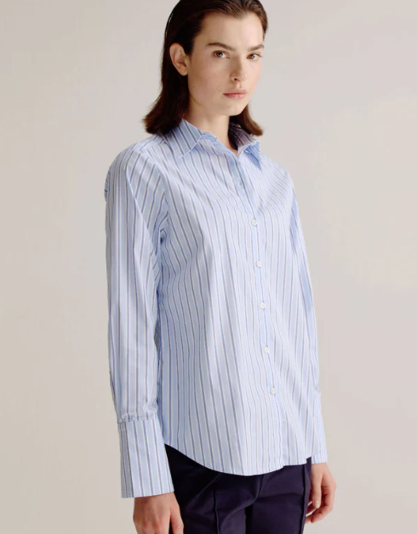 Josephine &CO Blouse Leonora L.Blauw Stripes