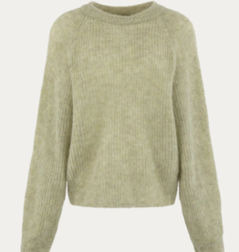 Bellamy Pullover Medea R-Hals Mohair Pistache