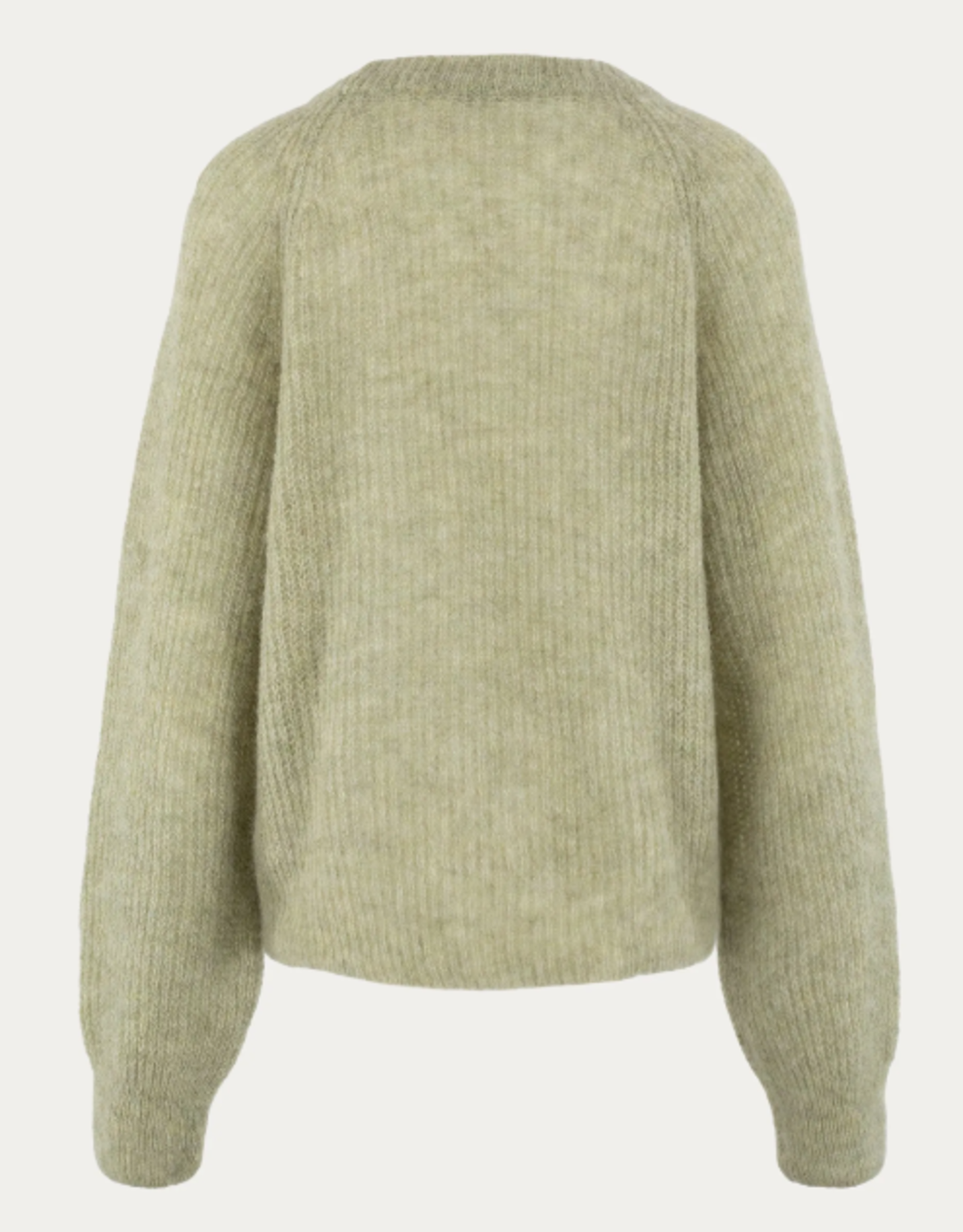 Bellamy Pullover Medea R-Hals Mohair Pistache