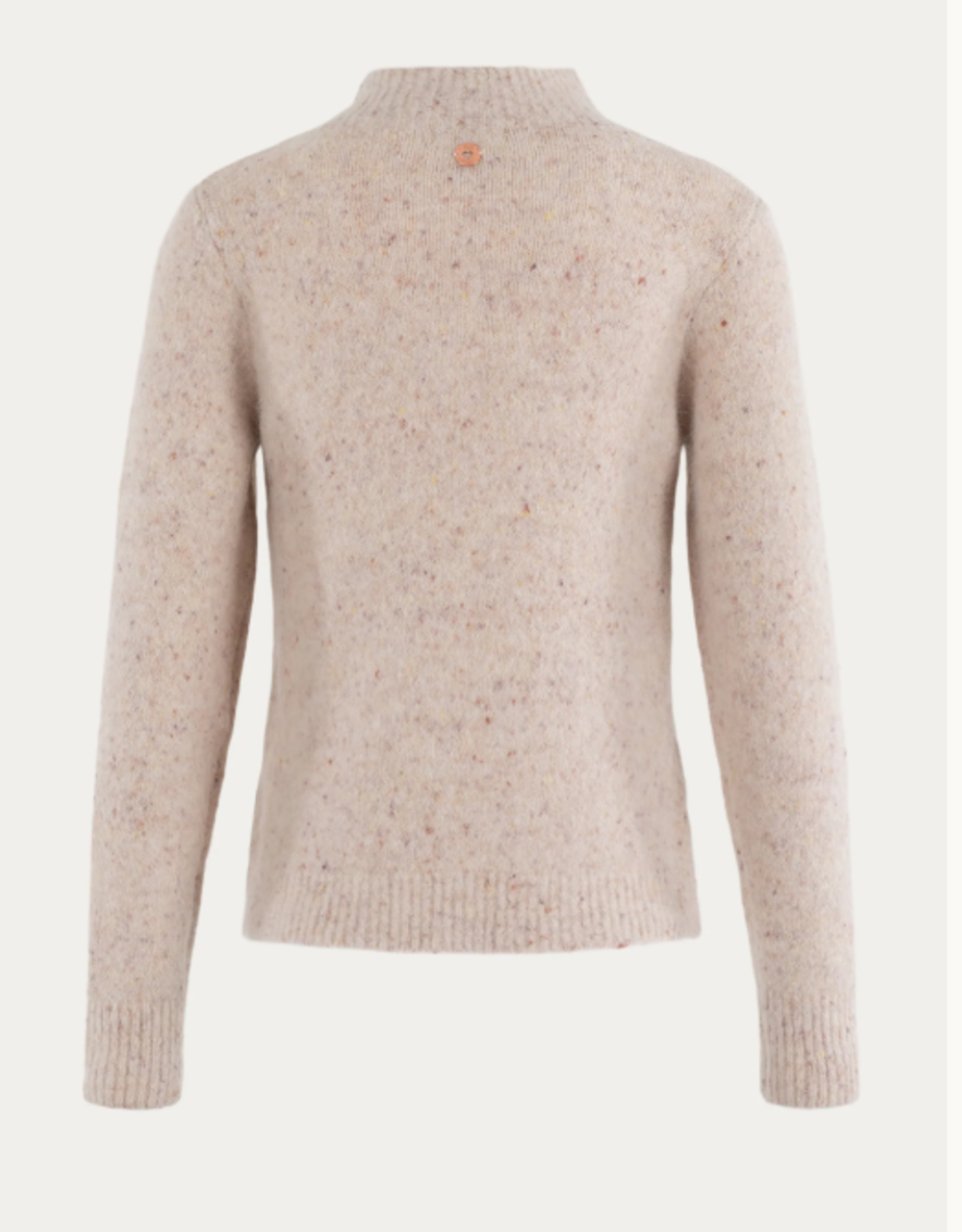 Bellamy Pullover Thebe Ajour Kabel L Grey Melange