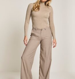 Para MI Cloë Elastic Pinstripe Beige L32.