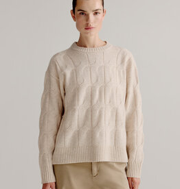 Josephine &CO Pullover Lasse Kabel Sand