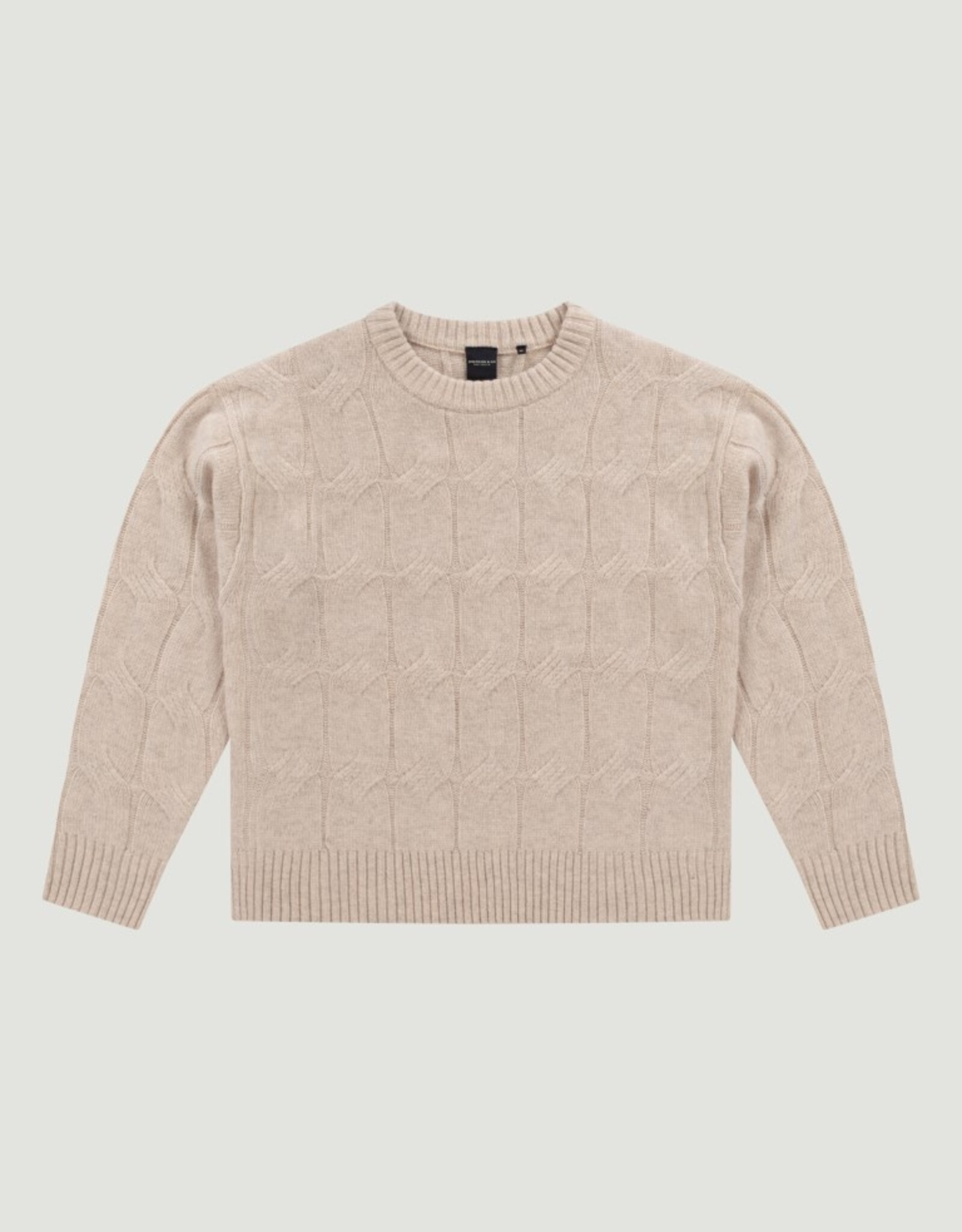 Josephine &CO Pullover Lasse Kabel Sand
