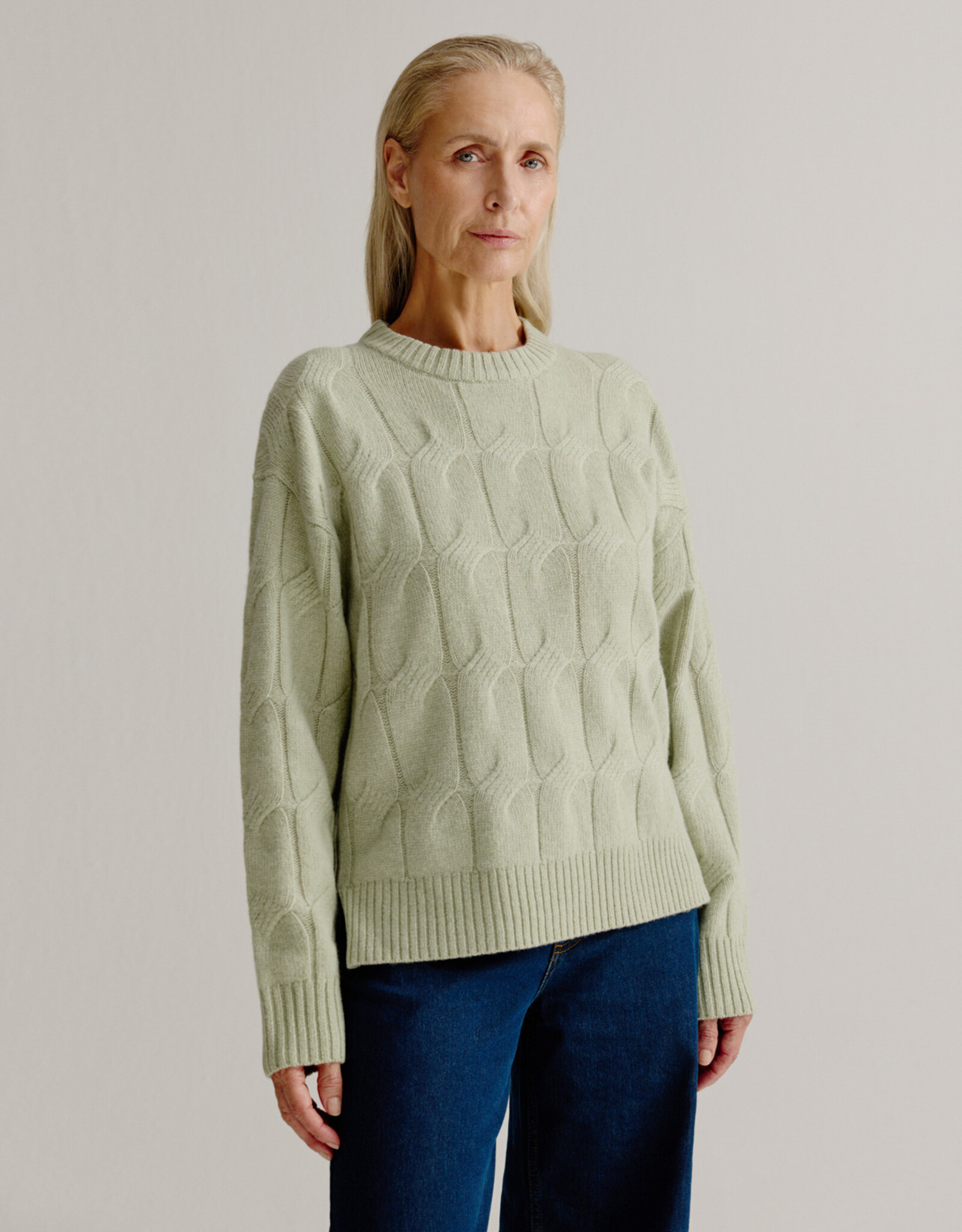 Josephine &CO Pullover Lasse Kabel Mint