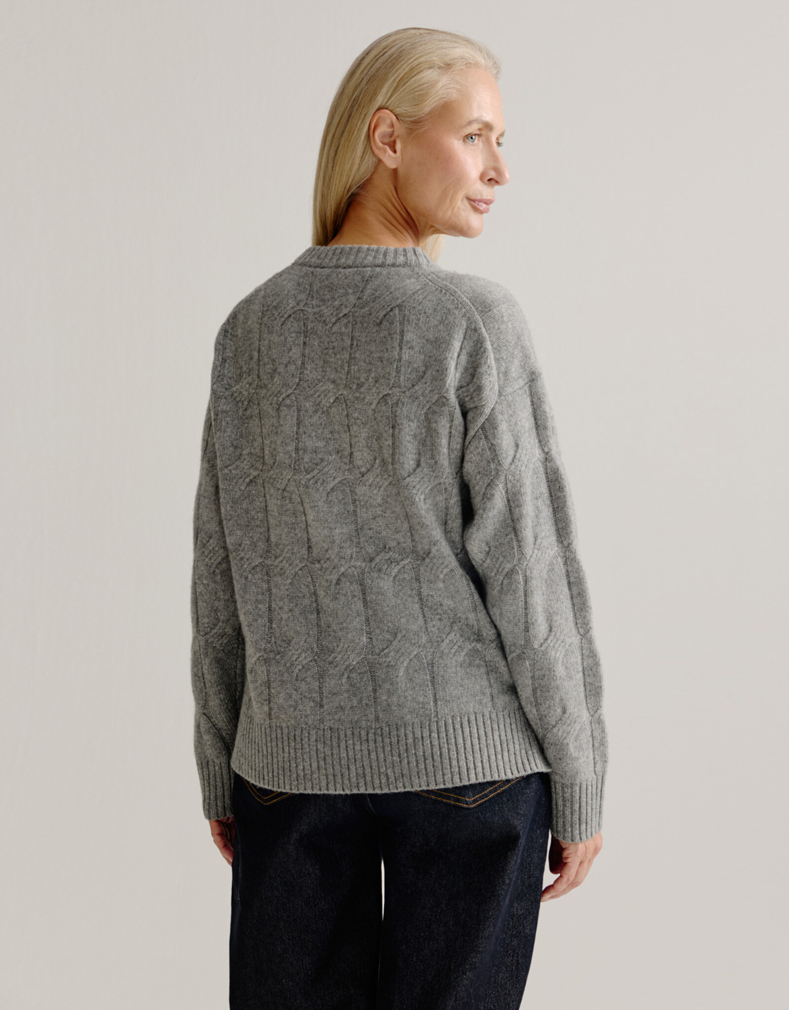 Josephine &CO Pullover Lasse Kabel Grey