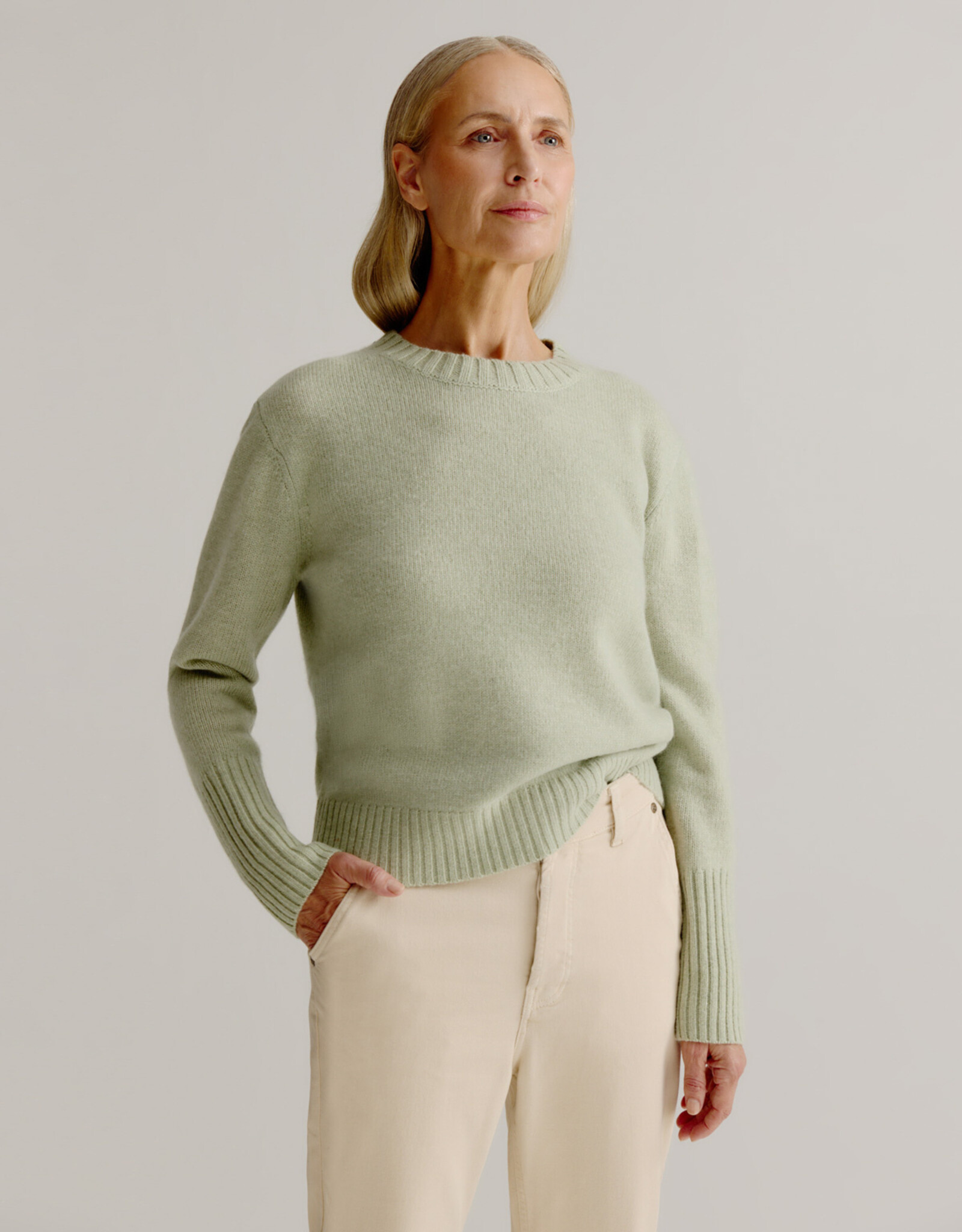 Josephine &CO Pullover Lidewij Ronde Hals Mint
