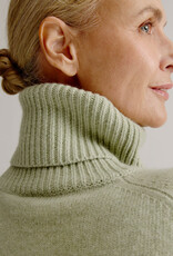 Josephine &CO Pullover Loena Grote Col Ajour Op Mouw Mint