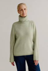 Josephine &CO Pullover Loena Grote Col Ajour Op Mouw Mint