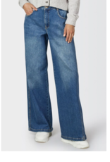 Marc Aurel Jeans Wijde Pijp H-Band Blue Denim