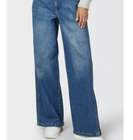Marc Aurel Jeans Wijde Pijp H-Band Blue Denim