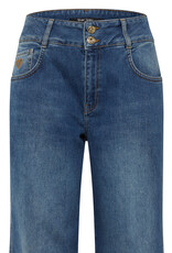 Marc Aurel Jeans Wijde Pijp H-Band Blue Denim