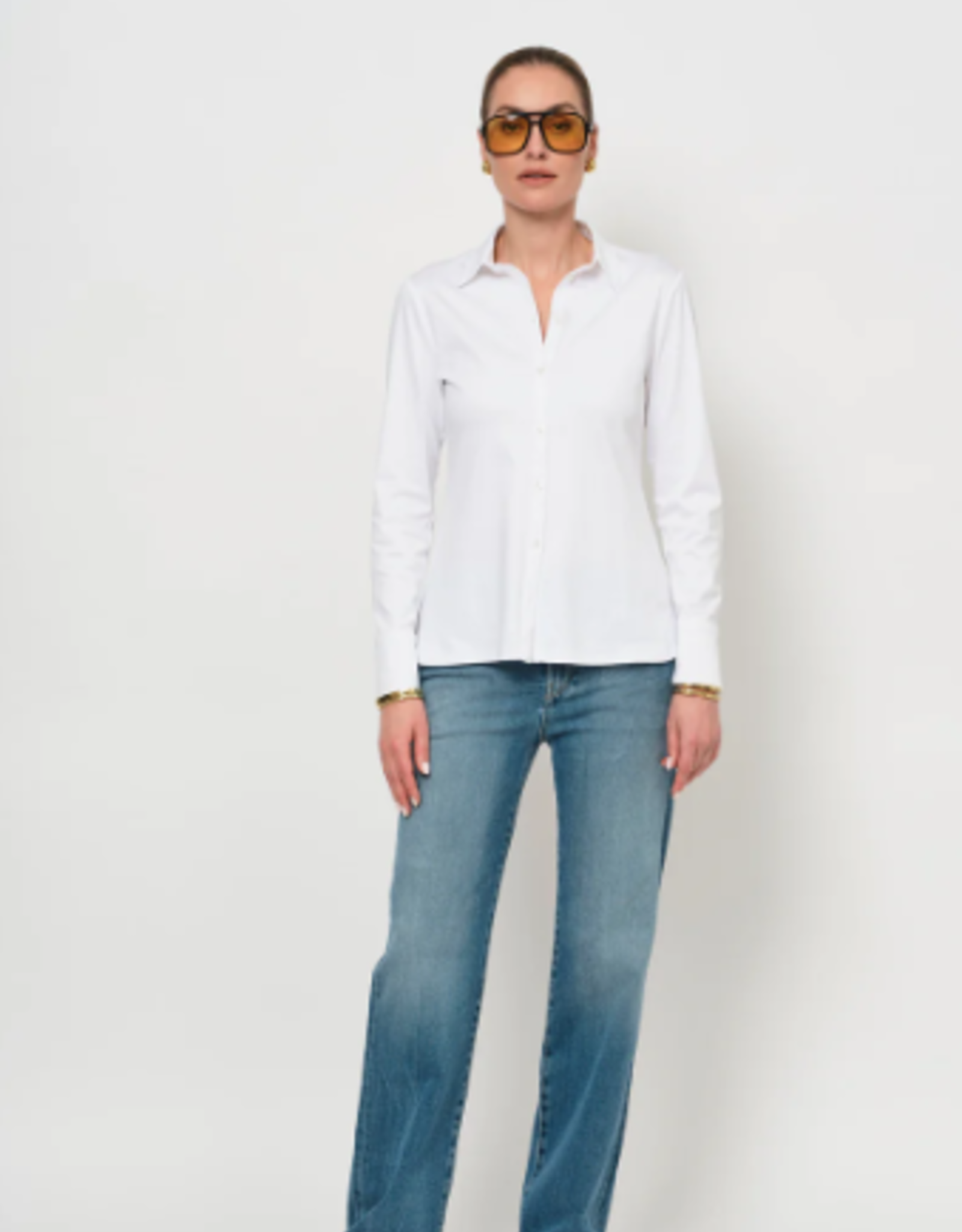 LaSalle Polo Blouse White