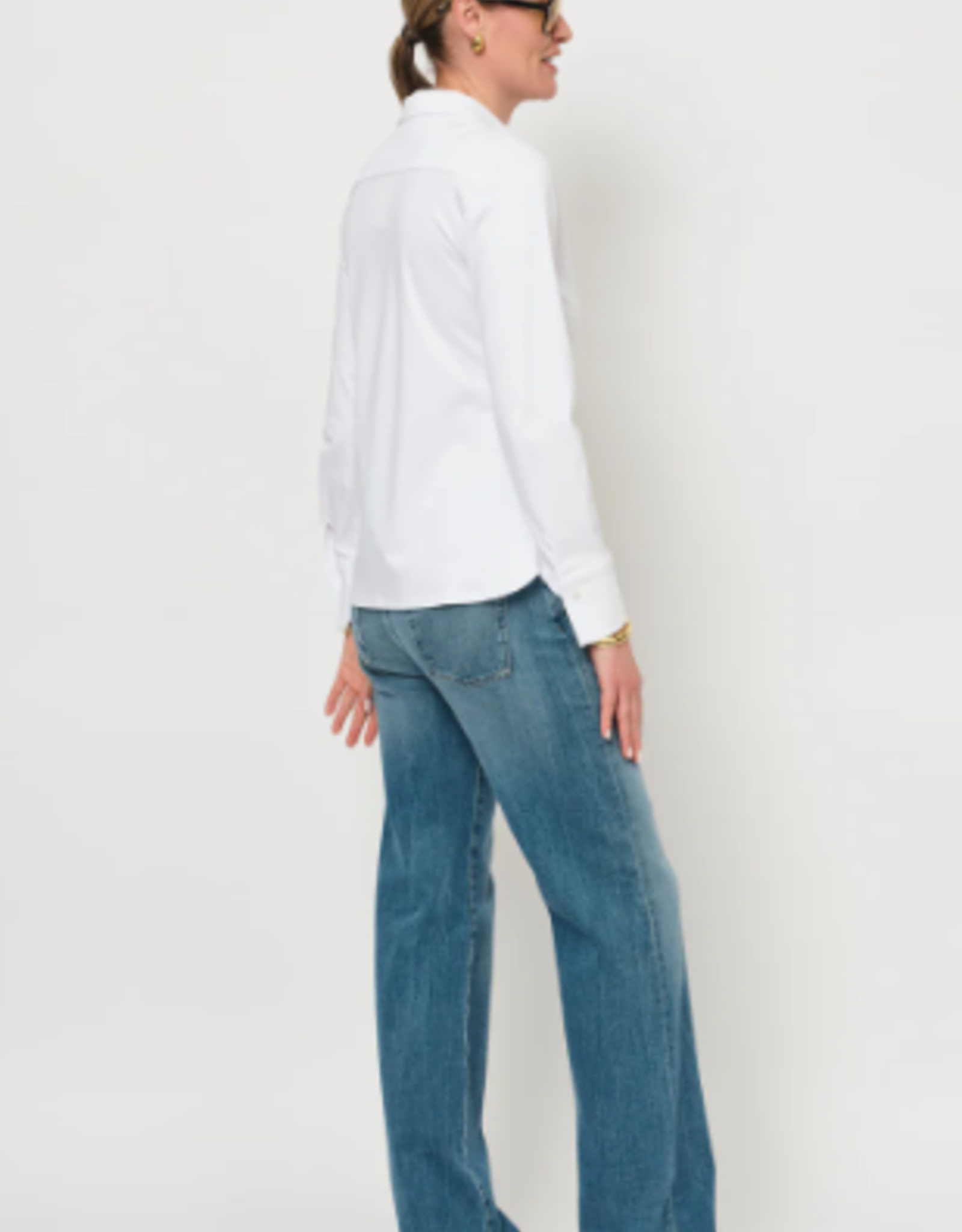 LaSalle Polo Blouse White