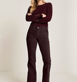 Para MI Jade Vintage Corduroy Burgundy