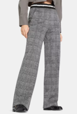 Cambio Pantalon Ava Ruit Zwart/Wit