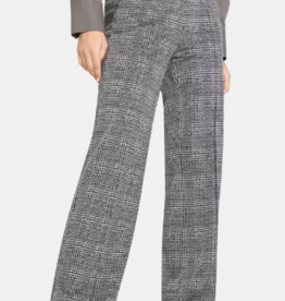 Cambio Pantalon Ava Ruit Zwart/Wit