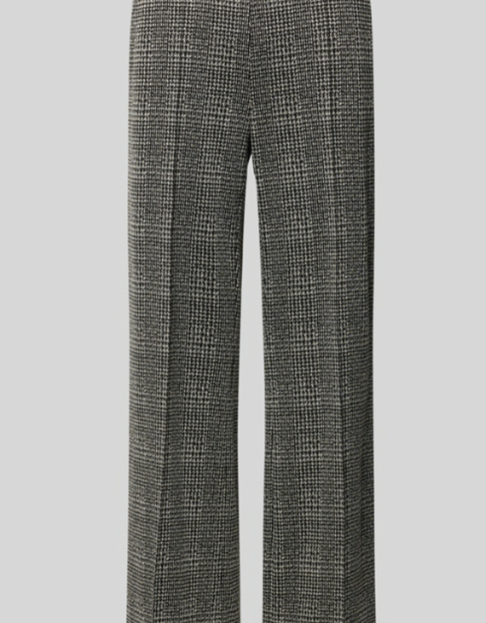 Cambio Pantalon Ava Ruit Zwart/Wit