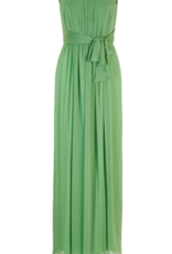 Swing Lange Jurk Crinkle Chiffon Apple Green