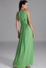 Swing Lange Jurk Crinkle Chiffon Apple Green