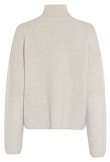 Marc Aurel Pullover Kol Parels Beige
