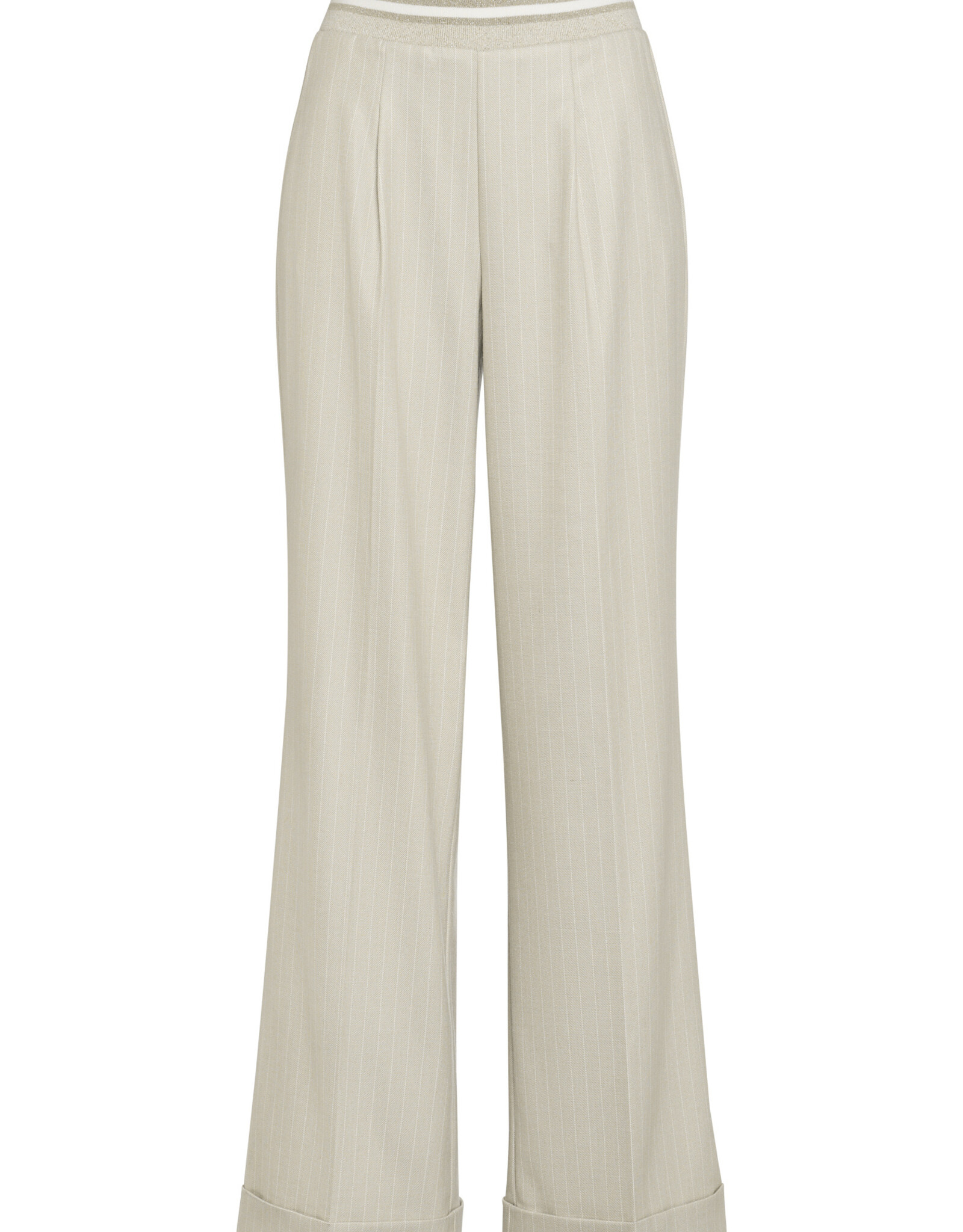 Marc Aurel Pantalon Krijtstreep Biscuit Varied