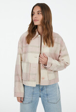 Marc Aurel Jasje Kort Ruit Rose/Beige/Grijs